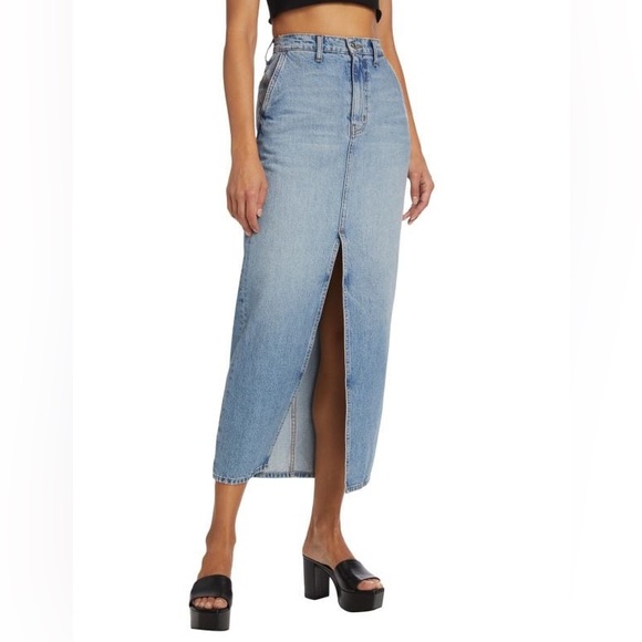 10 Crosby Derek Lam Dresses & Skirts - Derek Lam 10 Crosby Denim Maxi Skirt